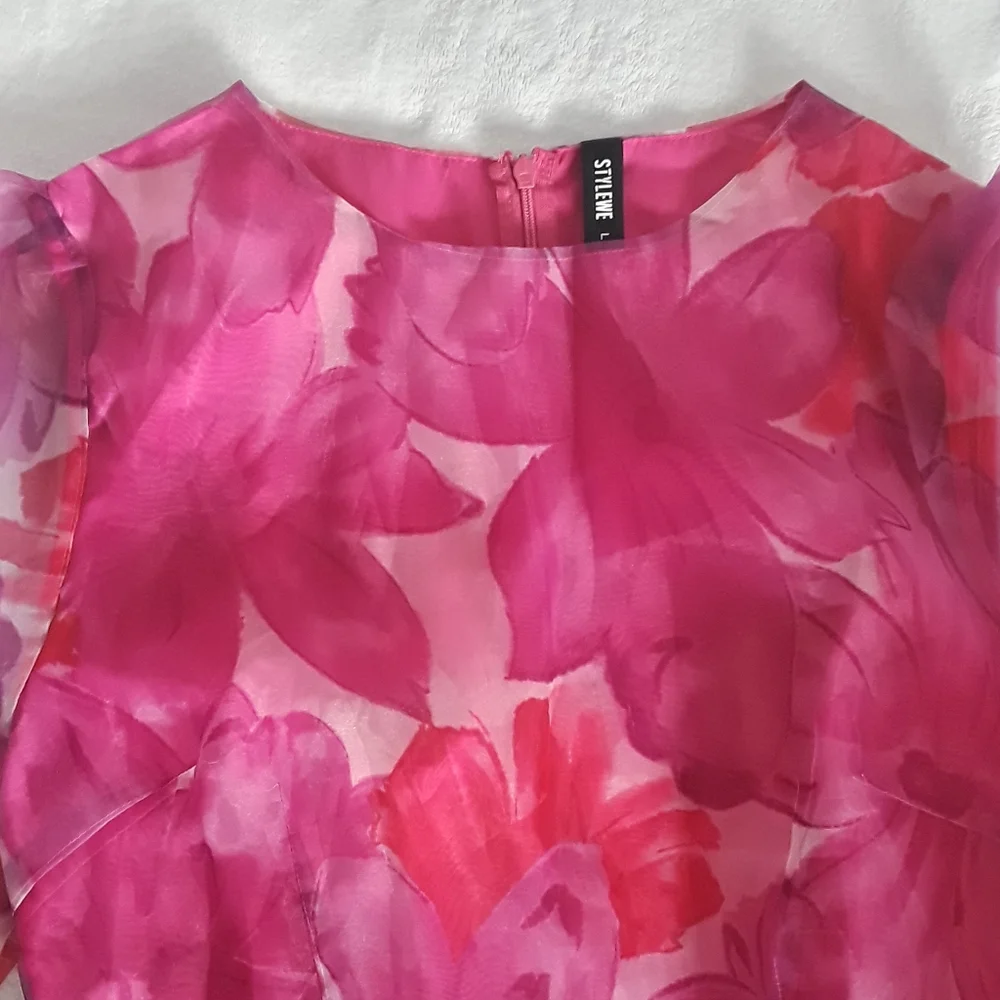 STYLEWE. Floral Dress. Size: L. - Picture 2 of 7